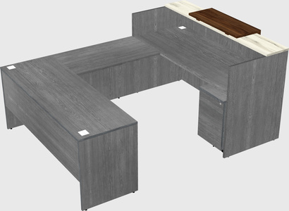 Modular reception desk