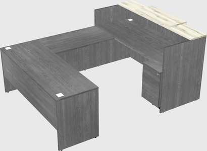 Modular reception desk