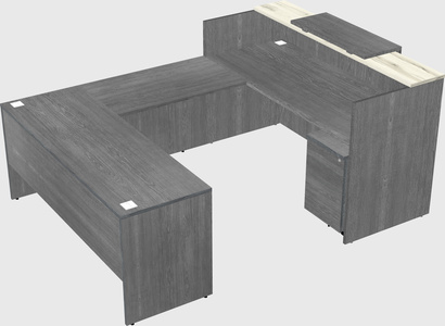 Modular reception desk