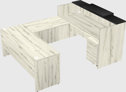 Modular reception desk