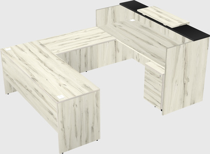 Modular reception desk