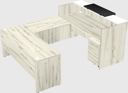 Modular reception desk