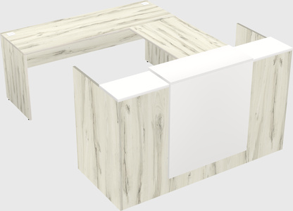 Modular reception desk