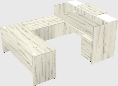 Modular reception desk