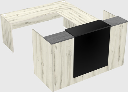 Modular reception desk