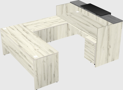 Modular reception desk