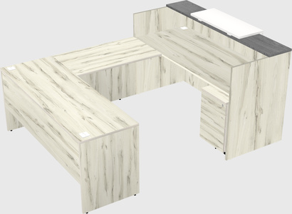 Modular reception desk