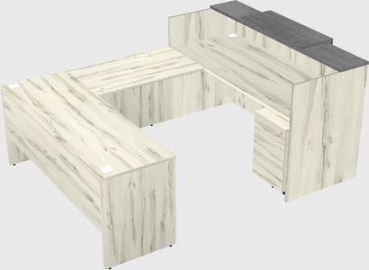 Modular reception desk