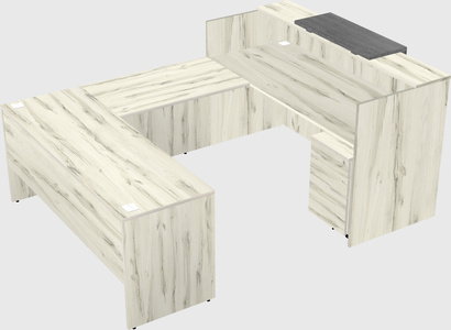 Modular reception desk