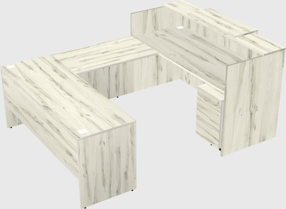 Modular reception desk