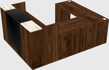 Modular reception desk
