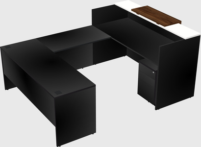 Modular reception desk