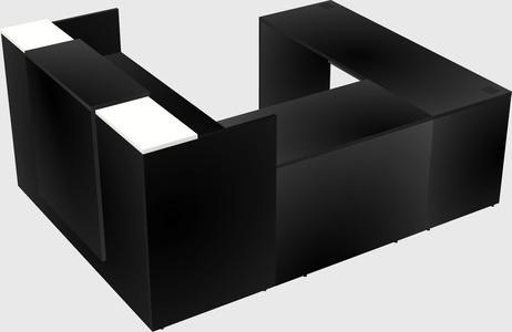 Modular reception desk