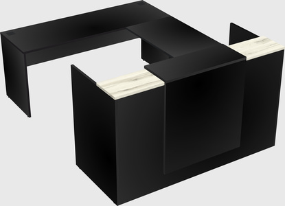 Modular reception desk