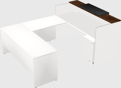 Modular reception desk