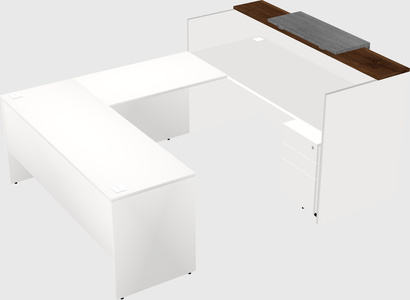 Modular reception desk