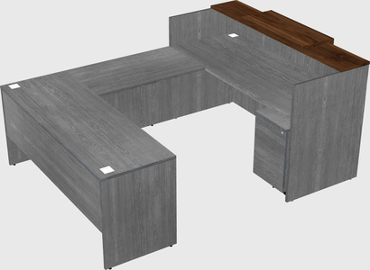 Modular reception desk