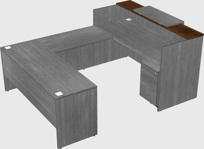 Modular reception desk