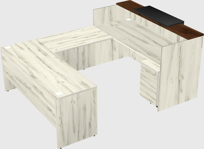 Modular reception desk