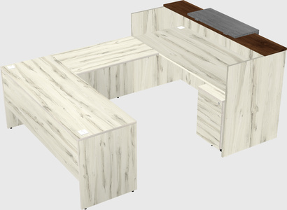 Modular reception desk
