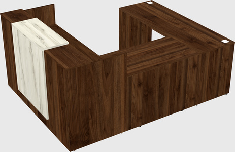 Modular reception desk