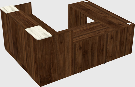 Modular reception desk