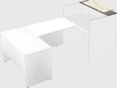 Modular reception desk
