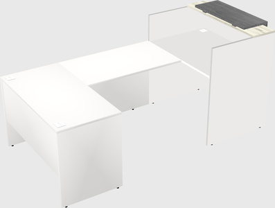 Modular reception desk