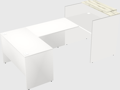 Modular reception desk
