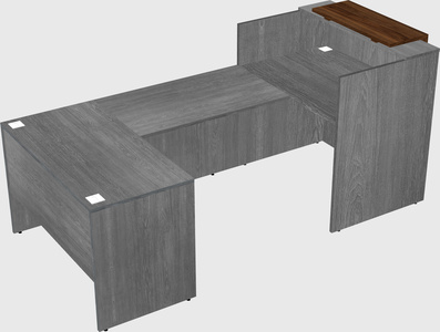 Modular reception desk