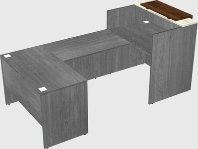 Modular reception desk