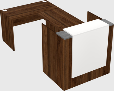 Comptoir d'accueil modulable