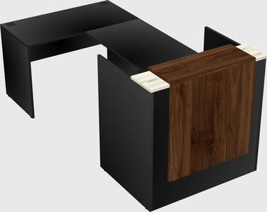 Modular reception desk