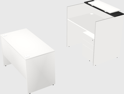 Modular reception desk