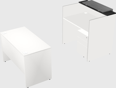 Modular reception desk