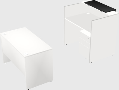 Modular reception desk