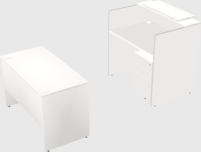 Modular reception desk