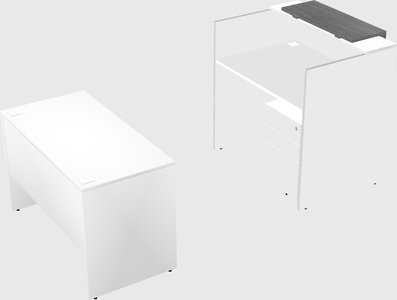 Modular reception desk