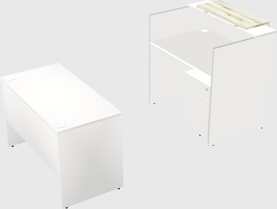 Modular reception desk