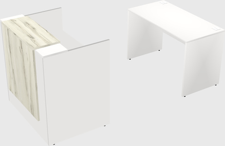 Modular reception desk