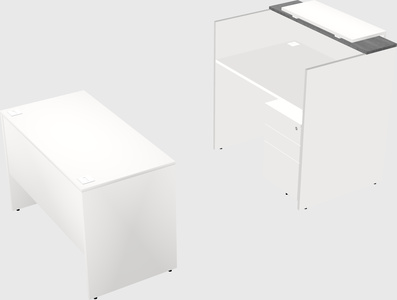 Modular reception desk
