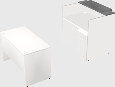 Modular reception desk