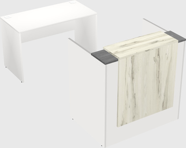 Modular reception desk