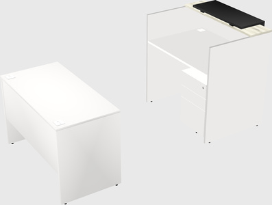 Modular reception desk