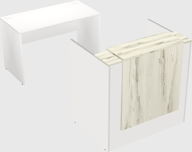 Modular reception desk