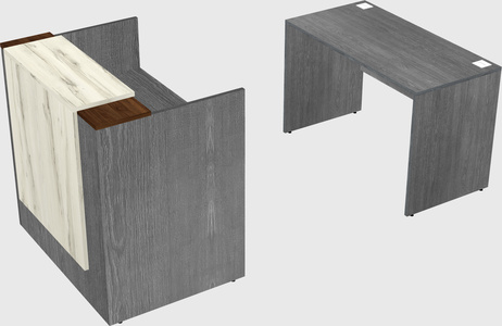 Modular reception desk