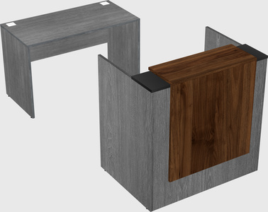 Modular reception desk