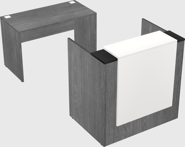 Comptoir d'accueil modulable