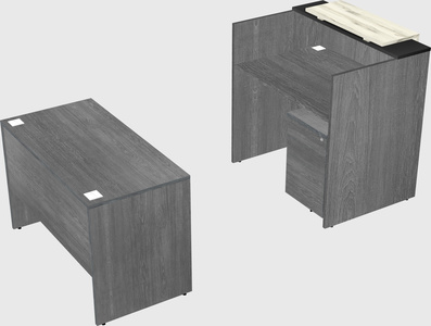 Modular reception desk