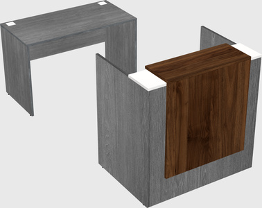 Modular reception desk